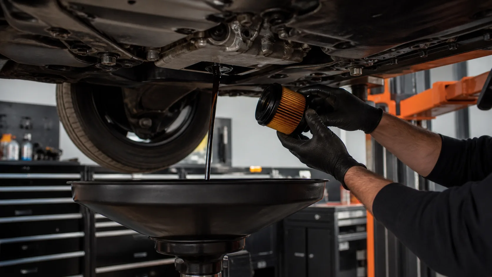 Oil Change Service inspection and repair context